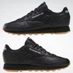 نحيف كور أسود / رمادي نقي 5 / ريبوك صمغ المطاط 03 أحذية جلدية كلاسيكية Reebok 0NZ0F193 - Image 9