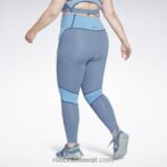 نحيف لائحة زرقاء كولون لوكس بخصر مرتفع (قياس كبير) Reebok 0NZ0F872 - Image 3