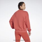 نحيف مادة شفافة سترة طاقم myt Reebok 0NZ0F786 - Image 3