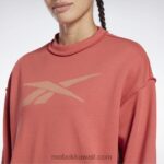 نحيف مادة شفافة سترة طاقم myt Reebok 0NZ0F786 - Image 4