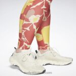 نحيف مادة شفافة طماق مطبوعة myt (حجم كبير) Reebok 0NZ0F894 - Image 5