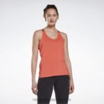 نحيف مضيئة شبه برتقالية أكتيفشيل تانك توب رياضي Reebok 0NZ0F762