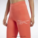 نحيف مضيئة شبه برتقالية تشغيل طماق ناقلات Reebok 0NZ0F562 - Image 4
