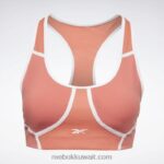 نحيف مضيئة شبه برتقالية حمالة صدر لوكس متسابق مبطنة بالألوان Reebok 0NZ0F416 - Image 8