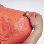 نحيف مضيئة شبه برتقالية شورتات الركض Reebok 0NZ0F554 - Image 4