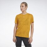نحيف مغرة مشرقة تي شيرت الإرهاق Reebok 0NZ0F691