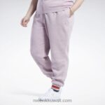 نحيف منقوع أرجواني سروال صوف طبيعي كلاسيكي (حجم كبير) Reebok 0NZ0F783