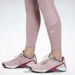 نحيف منقوع أرجواني طماق ضلع شاهقة Reebok 0NZ0F665 - Image 4