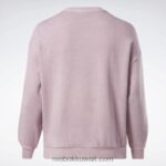 نحيف منقوع أرجواني كنزة صباغة طبيعية كلاسيكية (حجم كبير) Reebok 0NZ0F903 - Image 9