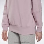 نحيف منقوع أرجواني لوكس هوديي كبير الحجم Reebok 0NZ0F427 - Image 6