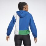 نحيف ناقلات الأزرق سترة منسوجة تشغيل Reebok 0NZ0F711 - Image 3