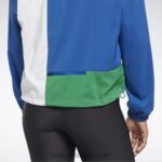 نحيف ناقلات الأزرق سترة منسوجة تشغيل Reebok 0NZ0F711 - Image 4