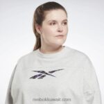 نحيف هيذر رمادي فاتح غطاء سفاري حديث (حجم كبير) Reebok 0NZ0F875 - Image 5