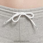 نحيف هيذر رمادي متوسط شورت فرنسي تيري بطبعة هوية Reebok 0NZ0F637 - Image 4