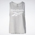 نحيف هيذر رمادي متوسط هوية دبابة الأعلى Reebok 0NZ0F817 - Image 7