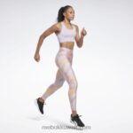 نحيف واحة بنفسجية أساسيات الجري حمالة صدر عالية التأثير Reebok 0NZ0F445 - Image 2