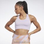 نحيف واحة بنفسجية أساسيات الجري حمالة صدر عالية التأثير Reebok 0NZ0F445