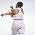 نحيف واحة بنفسجية أساسيات الجري حمالة صدر عالية التأثير (حجم كبير) Reebok 0NZ0F770 - Image 3