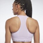 نحيف واحة بنفسجية أساسيات الجري حمالة صدر عالية التأثير Reebok 0NZ0F445 - Image 5