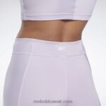 نحيف واحة بنفسجية السراويل الضلع أداء اليوغا Reebok 0NZ0F901 - Image 4