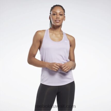 نحيف واحة بنفسجية تجريب شبكة جاهزة للخزان الخلفي أعلى Reebok 0NZ0F475
