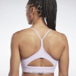نحيف واحة بنفسجية حمالة صدر رياضية جاهزة للتمارين الرياضية Reebok 0NZ0F576 - Image 5
