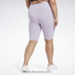 نحيف واحة بنفسجية شورت مجسم بشعار الماركة (مقاس كبير) Reebok 0NZ0F861 - Image 3