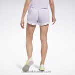 نحيف واحة بنفسجية شورت مرتفع جاهز للتمارين الرياضية Reebok 0NZ0F632 - Image 3