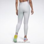نحيف واحة بنفسجية طماق لوكس عالية الخصر Reebok 0NZ0F443 - Image 3