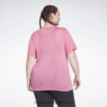 نحيف وردي حقيقي تي شيرت نضوب (حجم كبير) Reebok 0NZ0F885 - Image 3