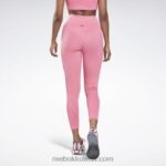 نحيف وردي حقيقي طماق الشاهقة جاهزة للتمارين الرياضية Reebok 0NZ0F679 - Image 3