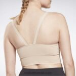 نحيف ecru ناعم حمالة صدر رياضية للتمريض Reebok 0NZ0F896 - Image 4
