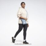 نحيف ecru ناعم هودي كبير الحجم معاد تدويره في الاستوديو (حجم كبير) Reebok 0NZ0F850 - Image 2
