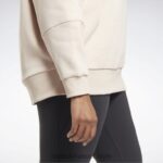 نحيف ecru ناعم هودي كبير الحجم معاد تدويره في الاستوديو (حجم كبير) Reebok 0NZ0F850 - Image 5