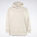 نحيف ecru ناعم هودي كبير الحجم معاد تدويره في الاستوديو (حجم كبير) Reebok 0NZ0F850 - Image 6