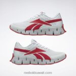 نقي رمادي 1 / متجه أحمر / رمادي نقي 2 حذاء زيج ديناميكا 2 للرجال Reebok 0NZ0F1076 - Image 3
