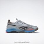 نقي رمادي 2 / تريك جراي / أكوا مشع حذاء تدريب nano x2 tr Adventure للرجال Reebok 0NZ0F1107 - Image 2