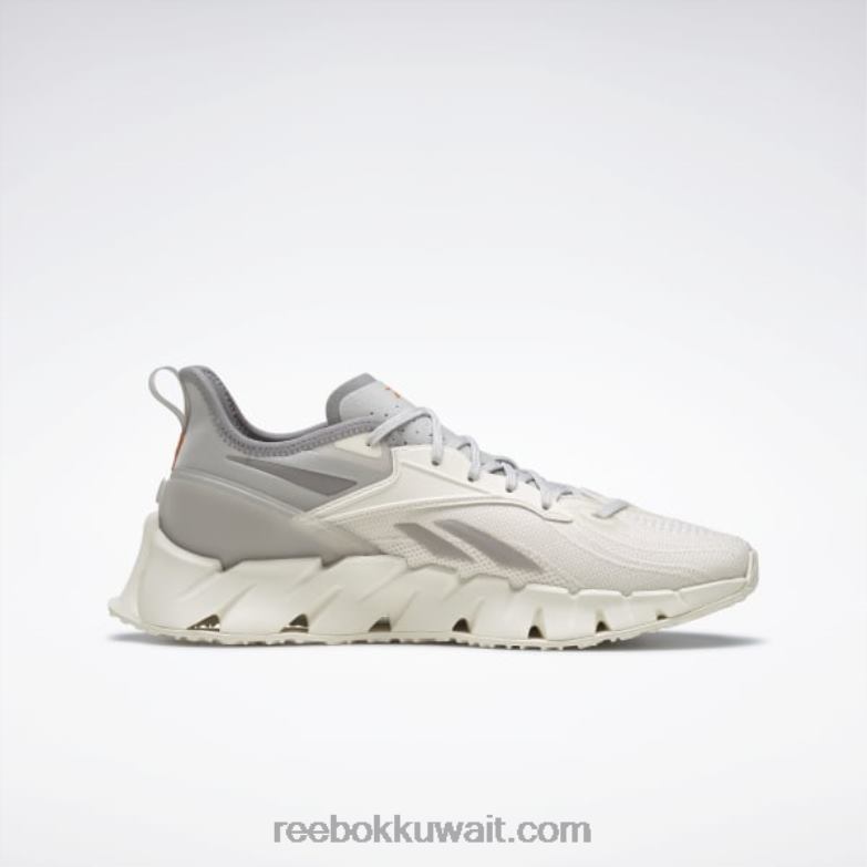 نقي رمادي 2 / طباشير / رمادي نقي 4 حذاء zig kinetica 3 Reebok 0NZ0F504 - Image 2