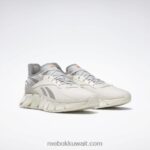 نقي رمادي 2 / طباشير / رمادي نقي 4 حذاء zig kinetica 3 Reebok 0NZ0F504 - Image 3