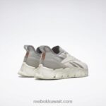 نقي رمادي 2 / طباشير / رمادي نقي 4 حذاء zig kinetica 3 Reebok 0NZ0F504 - Image 4