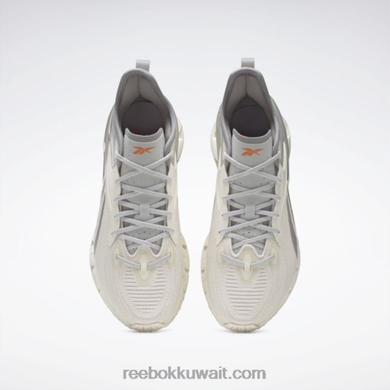نقي رمادي 2 / طباشير / رمادي نقي 4 حذاء zig kinetica 3 Reebok 0NZ0F504 - Image 6