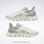 نقي رمادي 2 / طباشير / رمادي نقي 4 حذاء zig kinetica 3 Reebok 0NZ0F504 - Image 9