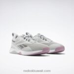 نقي رمادي 2 / ftwr أبيض / أسود أساسي حذاء تدريب nanoflex tr 2.0 للنساء Reebok 0NZ0F161 - Image 3