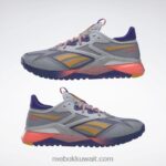 نقي رمادي 3 / أرجواني غامق / برتقالي مضيئة حذاء nano x2 tr Adventure للنساء Reebok 0NZ0F328 - Image 4