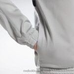 نقي رمادي 3 / أسود هوية ناقلات متماسكة سترة المسار Reebok 0NZ0F429 - Image 5