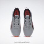 نقي رمادي 3 / الأساسية أسود / برتقالي مضيئة لايت بلس 3 أحذية ركض رجالية Reebok 0NZ0F1340 - Image 8