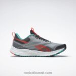 نقي رمادي 3 / تيل كلاسيكي / برتقالي حذاء الجري الرجالي Floatride Energy 4 Adventure Reebok 0NZ0F1089 - Image 4