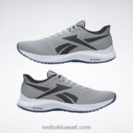 نقي رمادي 3 / كور أسود / أزرق متجه حذاء جري رانر 5 للرجال Reebok 0NZ0F1055 - Image 3
