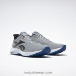 نقي رمادي 3 / كور أسود / أزرق متجه حذاء جري رانر 5 للرجال Reebok 0NZ0F1055 - Image 5