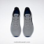 نقي رمادي 3 / كور أسود / أزرق متجه حذاء جري رانر 5 للرجال Reebok 0NZ0F1055 - Image 8